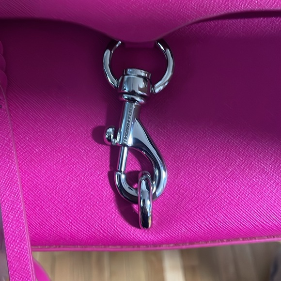 NWT Rebecca Minkoff Mini bag in Fuschia New without tags - Picture 6 of 8